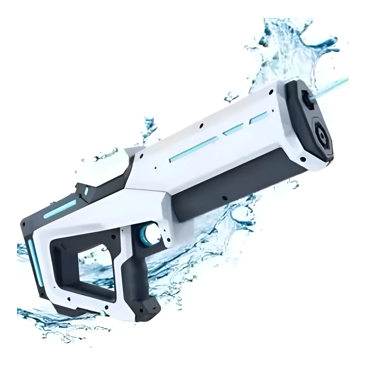SINZONeu® Pistola de Agua Eléctrica para Niños y Adultos, Pistola de Agua Automática con Pantalla LED y Luz RGB, 2-en-1 Eléctrica/Manual, Alcance de 8-10m, Batería Recargable para Juegos al Aire Libre SINZONeu® Pistola de Agua Eléctrica para Niños y Adultos, Pistola de Agua Automática con Pantalla LED y Luz RGB, 2-en-1 Eléctrica/Manual, Alcance de 8-10m, Batería Recargable para Juegos al Aire Libre