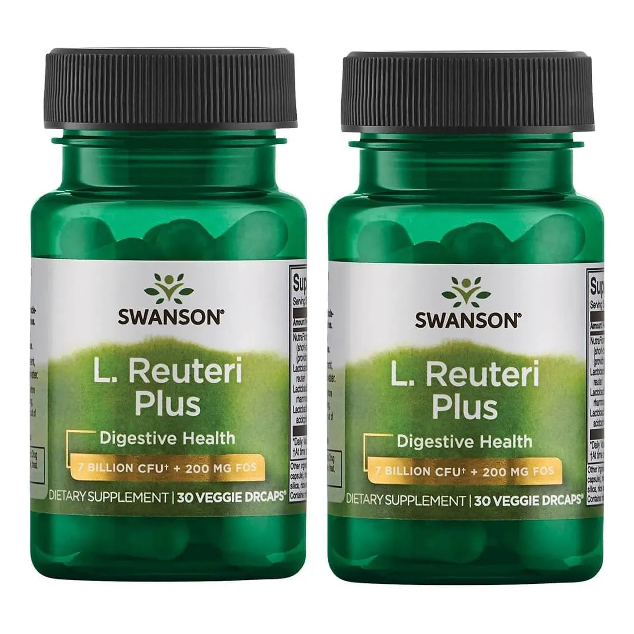 Probiotiques Swanson L.Reuteri Avec Rhamnosus Et Acidophilus - 30 Gélules - Neuf