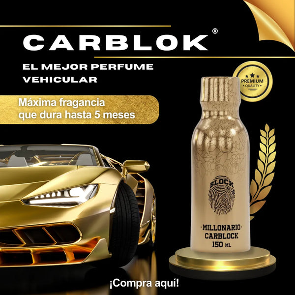 Ambientador Carblock Original Fragancia Premium Larga Duración