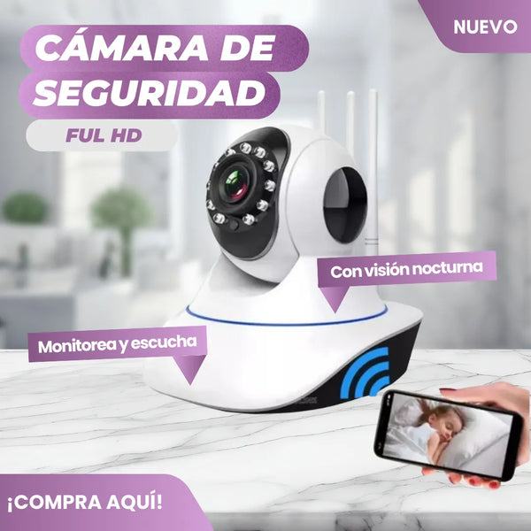 Cámara De Seguridad Genérica Ik100 Wifi Full Hd Con Visión Noturna
