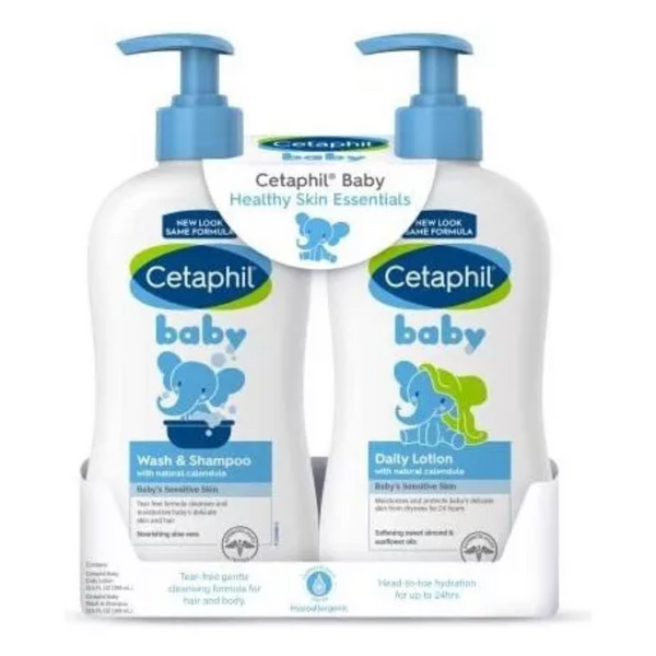 Shampoo Y Crema Cetaphil Baby Limpieza Hidratacion Original