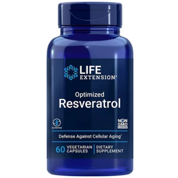 Resveratrol Optimizado Life Extension Suplemento Para Salud Cerebral Y Cardiovascular