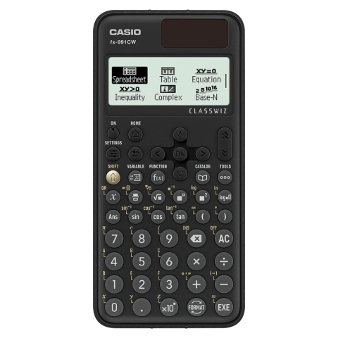 Calculadora Científica Avanzada Casio FX-991CW Pantalla Alta Resolución Funciones Avanzadas