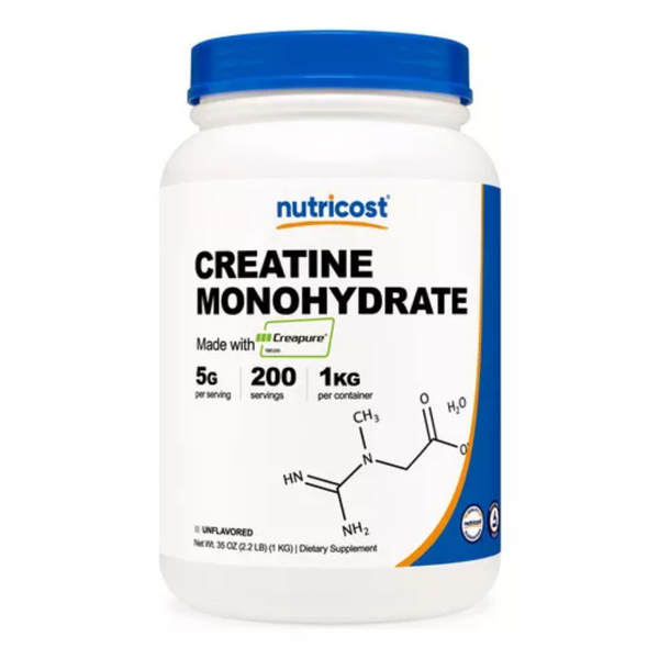 Nutricost Creatina Pura Con Creapure Monohidrato 200 Raciones Toda Potencia