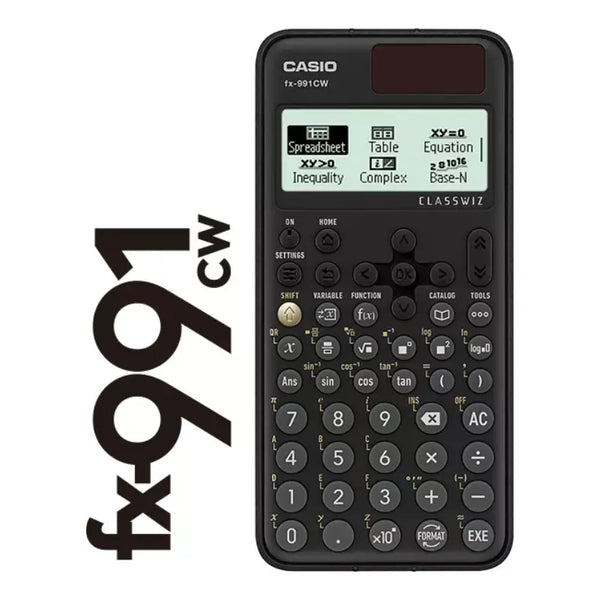 Calculadora Casio Fx-991CW Color Blanco Y Negro Ingenieria Cientifica