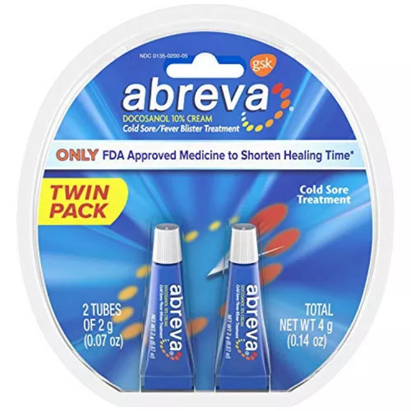 Crema Para Herpes Labial Abreva Docosanol 10 Para Tratar Ampollas De Fiebre