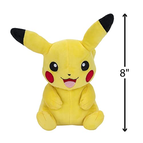 Peluche Pikachu Oficial 20 cm Suave Ideal Para Jugar Y Exhibir - Imagen 3