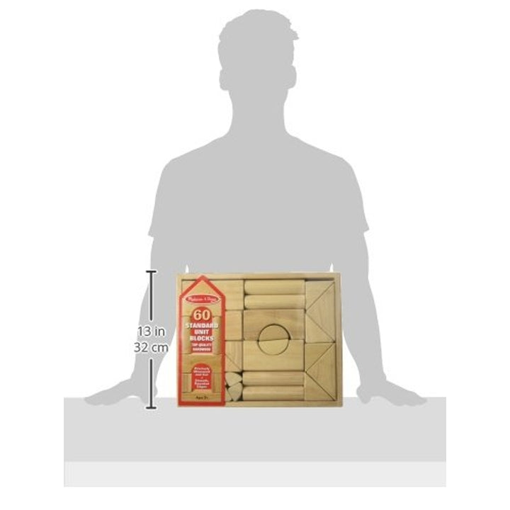 Bloques De Madera Melissa & Doug Set Educativo De Construcción Y Creatividad - Imagen 3