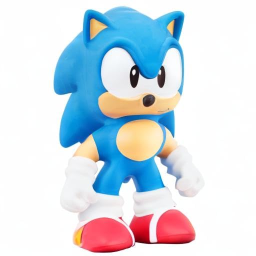 Figura Sonic De Goma Heroes Goo Jit Zu Juguete Interactivo Flexible Para Estirar y Apretar - Imagen 6