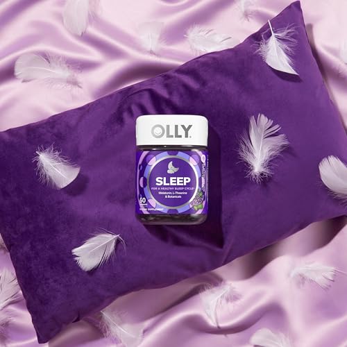 OLLY Sleep Gummy Melatonina 3mg L-Theanine Chamomile Ayuda a Dormir Naturalmente - Imagen 12