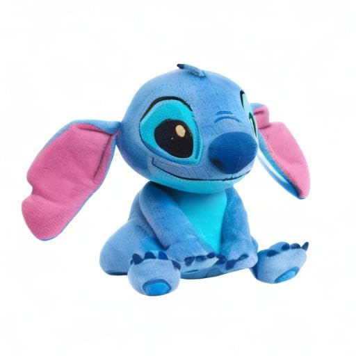 Puf de Peluche Lilo y Stitch 19 cm Orejas Flexibles Juguetes para Niños - Imagen 6