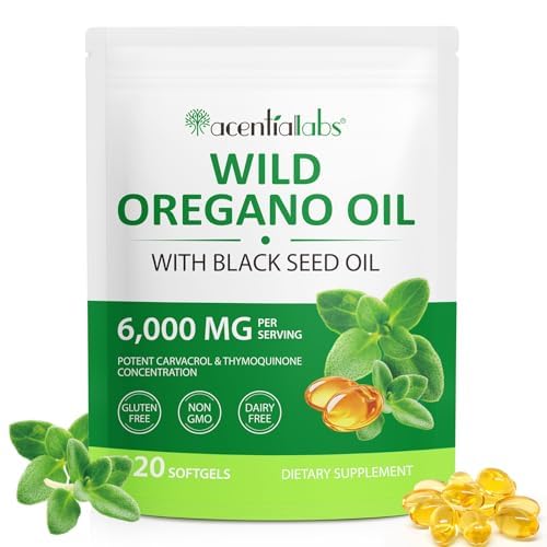 Aceite De Oregano Y Semilla Negra 6000 Mg En Capsulas Blandas 120 Capsulas - Imagen 1