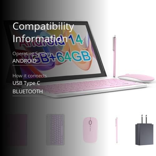 Tablet 10 Pulgadas 2 En 1 Con Teclado Y Mouse Perfecta Para Trabajo Y Entretenimiento - Imagen 3