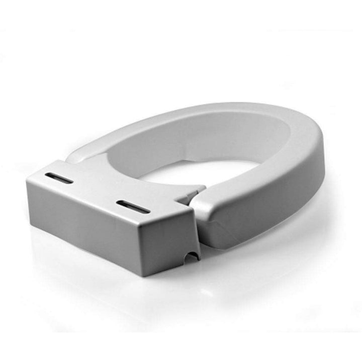 Ableware Bisagra Elevado Asiento De Inodoro Alargado Comodidad Extra - Imagen 3