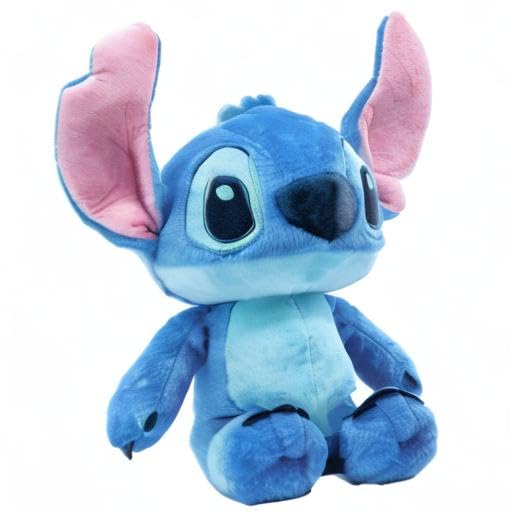 Peluche Suave Lilo & Stitch Azul 38 Cm Para Niños Regalo Ideal Confort - Imagen 7