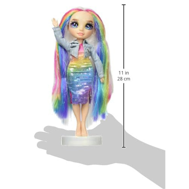 Muñeca Amaya Rainbow High Con Slime Y Mascota Mágica Personalizable - Imagen 3