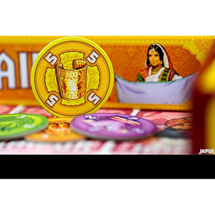 Juego de Cartas Jaipur Space Cowboy Para 2 Jugadores Estrategia Fácil y Rápida - Imagen 13