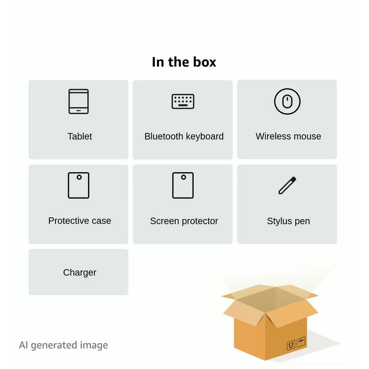 Tablet 10 Pulgadas 2 En 1 Con Teclado Y Mouse Perfecta Para Trabajo Y Entretenimiento - Imagen 8