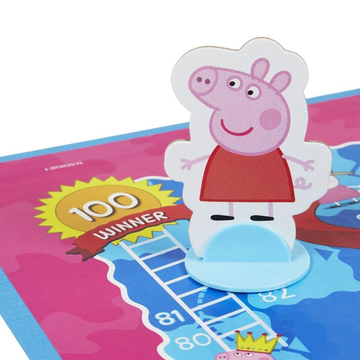Hasbro Gaming Chutes And Ladders Peppa Pig Juego De Mesa Educativo Infantil - Imagen 4