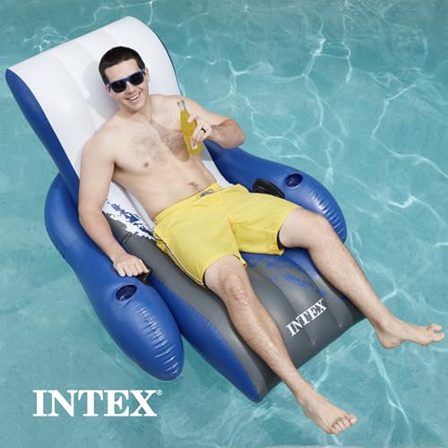 Salón Inflable Reclinable Flotante Intex, 71 X 53 Pulgadas, - Imagen 10