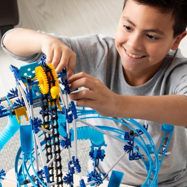Juego de Construcción K Nex 504 Piezas De Mármol Desarrollo Creativo y Motor para Niños - Imagen 8