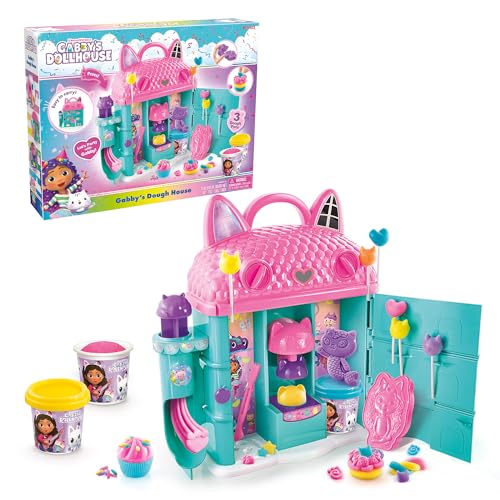 Casa De Masa Colorida Gabby’s Dollhouse Para Esculpir y Decorar Juguete Creativo para Niños - Imagen 2