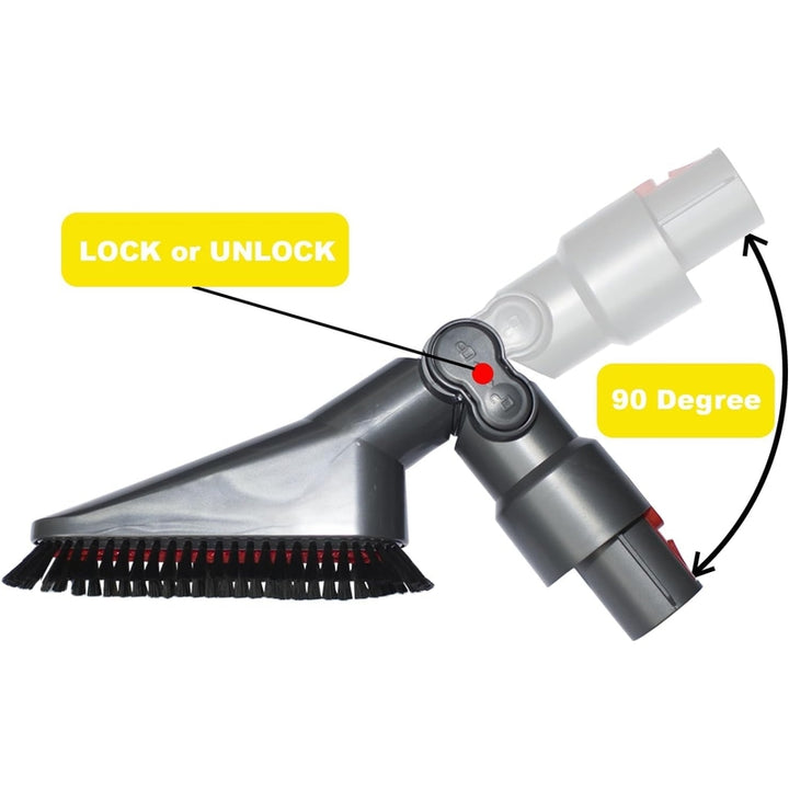 Accesorio Dyson Cepillo De Polvo Para Aspiradora Inalámbrica Portátil Ideal Para Zonas Difíciles - Imagen 4