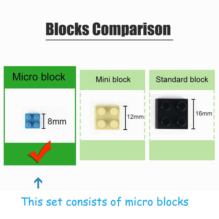 Juego Bloques Construcción Museo Louvre 3377 Piezas Educativo Para Adultos Y Niños - Imagen 6