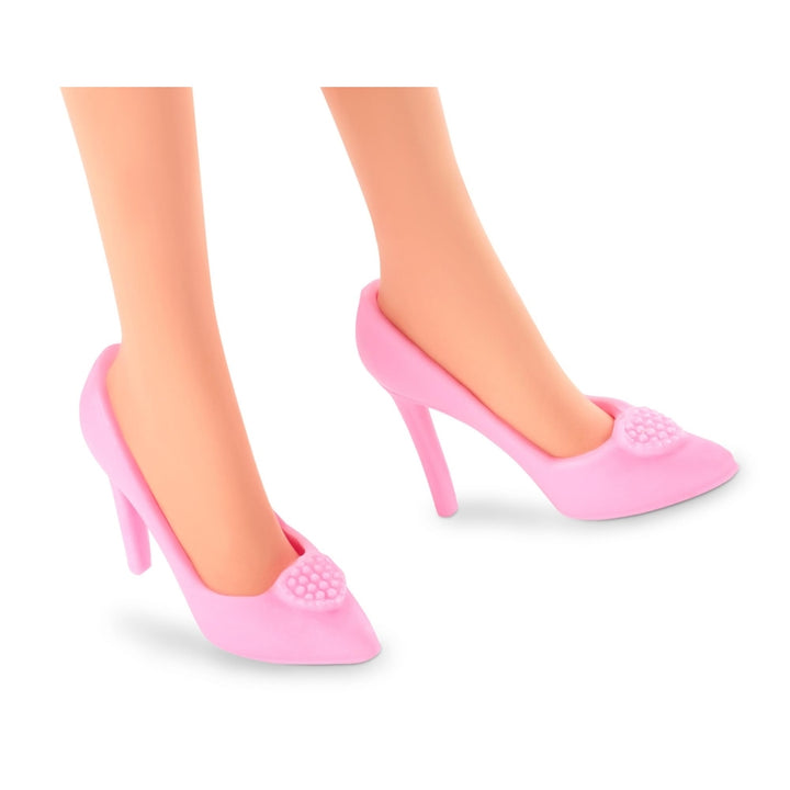 Muñeca Barbie The Movie Margot Robbie Vestido Guinga Rosa 30 cm Coleccionable - Imagen 5