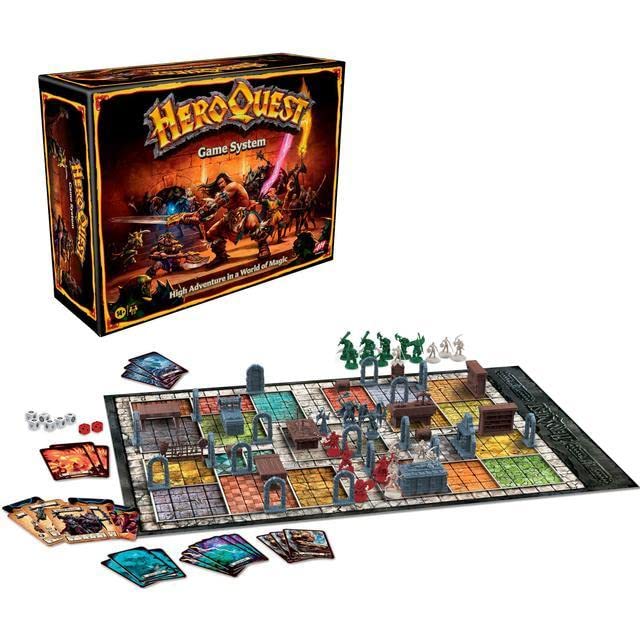 Juego De Mesa Avalon Hill Heroquest Aventuras De Mazmorras - Imagen 3