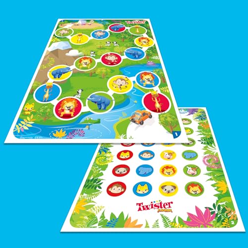 Juego Infantil Twister Junior Animal Adventure Dos Juegos En Uno - Imagen 14