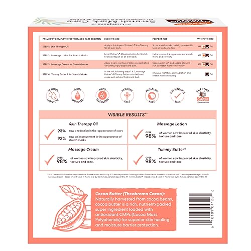 Set Palmer Anti Estrias Embarazo Importado Desde Usa Producto Original - Imagen 14
