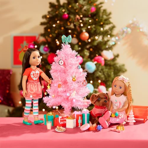 Muñeca Lacy Glitter Girls 35 cm Articulada Túnica Rosa Leggings Rayas y Zapatos de Ballet - Imagen 3