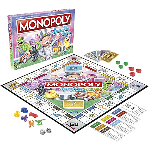 Juego De Mesa Monopoly Sparkle Edition Exclusivo Amazon - Imagen 15