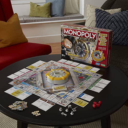Monopoly Secret Vault Juego De Mesa Para Niños De 8 Años Adelante - Imagen 14