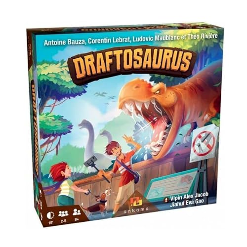 Juego De Mesa Draftosaurio Construye Tu Parque De Dinosaurios - Imagen 1