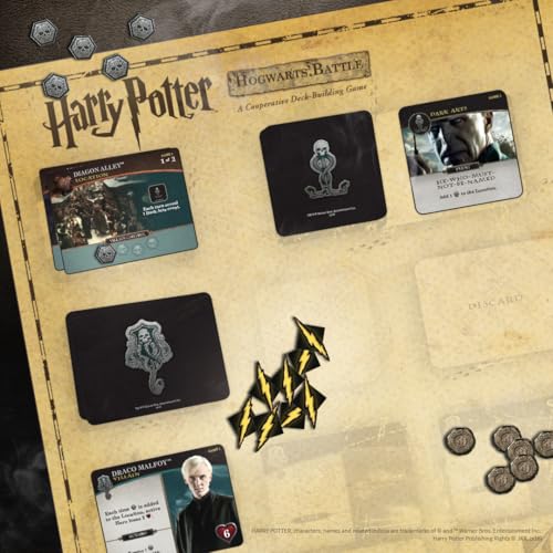 Harry Potter Hogwarts Battle Juego De Cartas Cooperativo Usaopoly - Imagen 10