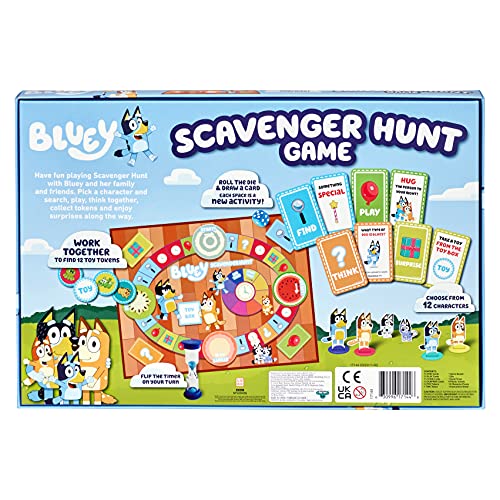 Bluey Scavenger Hunt Juego de Búsqueda del Tesoro para Niños 3+ - Imagen 2
