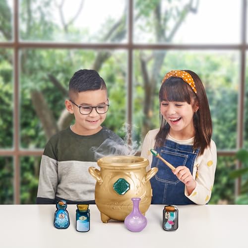 Caldero Mágico Nebulizado Con Peluche 20 Cm Y Libro De Hechizos - Imagen 2