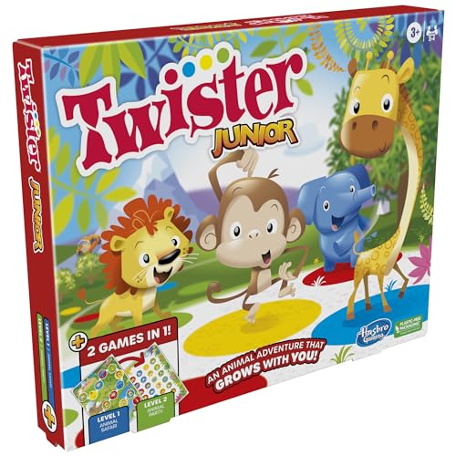 Juego Infantil Twister Junior Animal Adventure Dos Juegos En Uno - Imagen 17