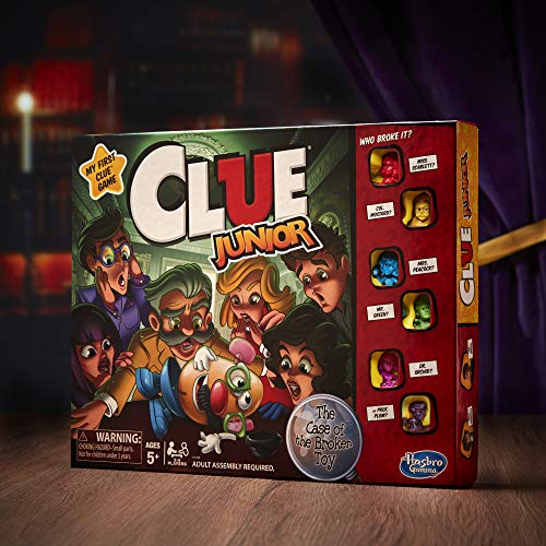 Clue Junior Juego De Mesa Hasbro Para Niños De 5 Años Y Más - Imagen 13