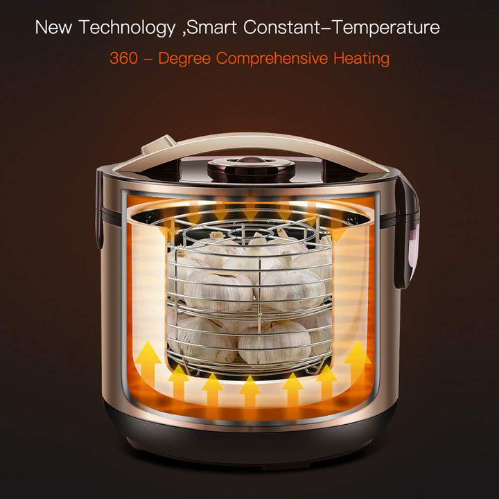 Fermentador De Ajo Negro Multifuncional 6L MLGB Para Hogar - Imagen 4