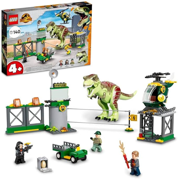 Lego Jurassic World Set Fuga Del Dinosaurio T Rex Juguete Educativo
