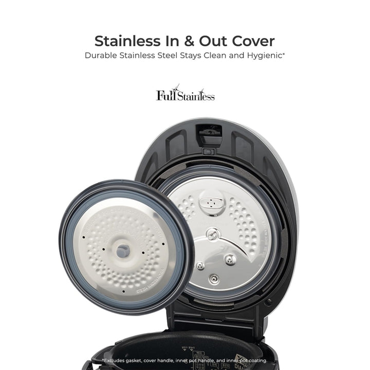 Arrocera Cuckoo CRP-P1009SB 2.5L 12 Programas Cocina Hasta 20 Tazas - Imagen 8