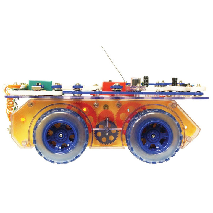 Snap Circuits R/C Snap Rover Electronics Discovery Kit Control Remoto Multifuncional - Imagen 4