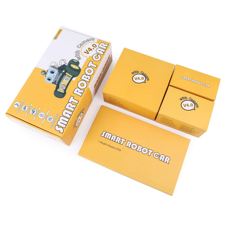 Proyecto Elegoo Uno Robot Inteligente Kit De Coche Educativo - Imagen 3