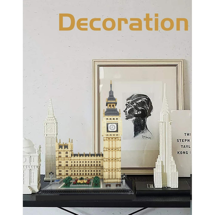 Juego De Bloques 3600 Piezas Big Ben Modelo Arquitectónico Para Niños Y Adultos - Imagen 6