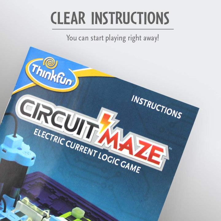 Juego de Lógica ThinkFun Circuit Maze STEM Para Niños Mayores De 8 Años - Imagen 4