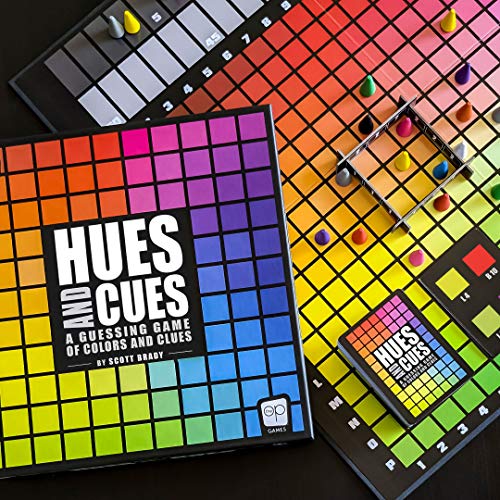 Hues And Cues Juego De Mesa Familiar Para Adivinar Colores Con 480 Tonos Vibrantes - Imagen 3