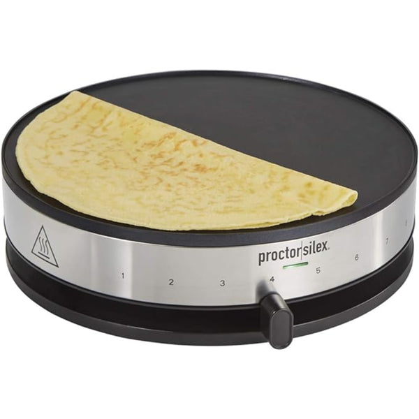 Crepes Electrico Proctor Silex Plancha 13 Pulgadas Y Espatula Incluida
